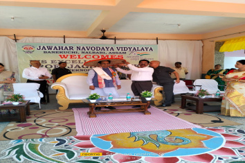 Respected Governor of Assam today attended a programme at Jawahar Novoday Vidyalay Banekuchi.