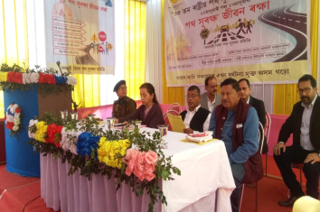 Closing ceremony of Road Safety week 2023 at Nalbari District