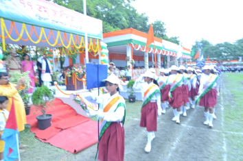 Sports event On the occasion of 77th Independent Day at Nalbari
