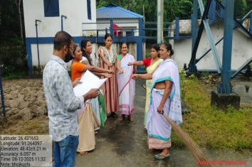 Swachchta pledge taken as a part of Har Ghar Tiranga in the PWSS