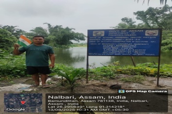 Har Ghar Triranga photographs from Fishery Department