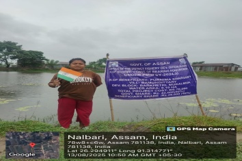 Har Ghar Triranga photographs from Fishery Department