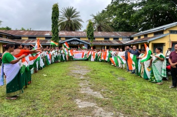 Tiranga Rally at Barbhag Development Block