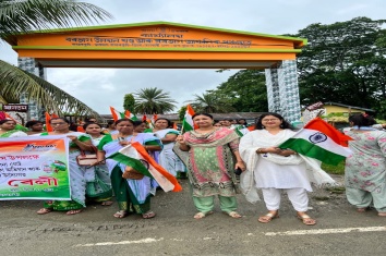 Tiranga Rally at Barbhag Development Block