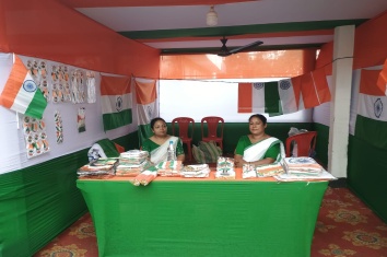 Tiranga Stall by ASRLM as a part or Har Ghar Tiranga Programme