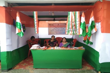 Tiranga Stall by ASRLM as a part or Har Ghar Tiranga Programme