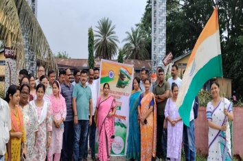 Har Ghar Tiranga Rally at Barbhag Block