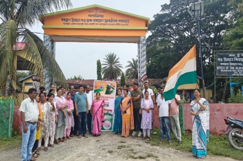 Har Ghar Tiranga Rally at Barbhag Block
